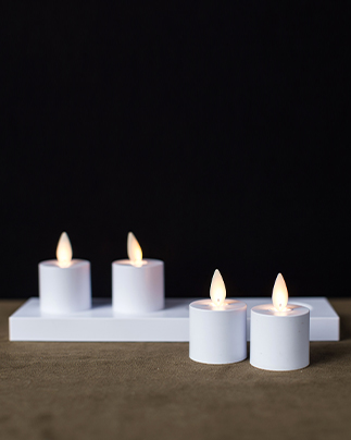 Bougies rechargeables sans flamme