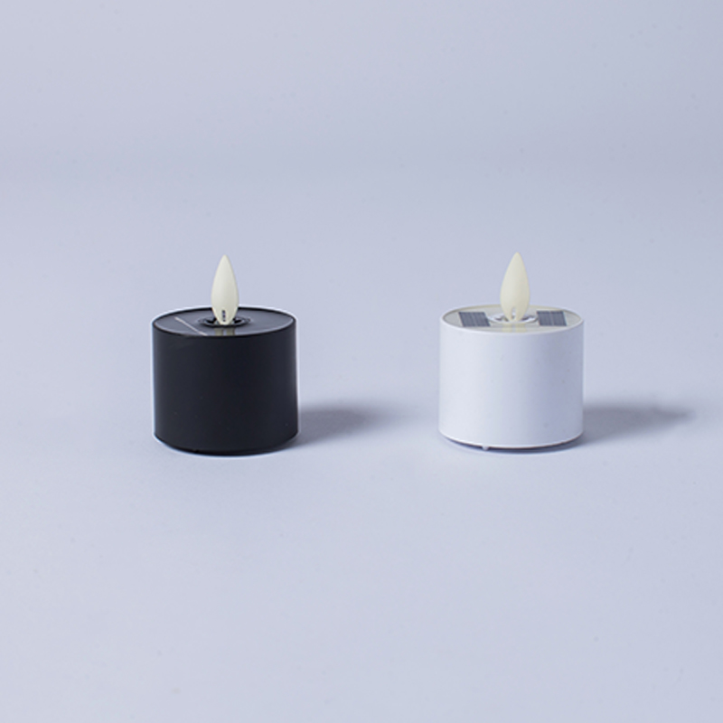 Bougies chauffe-plat solaires sans flamme à LED