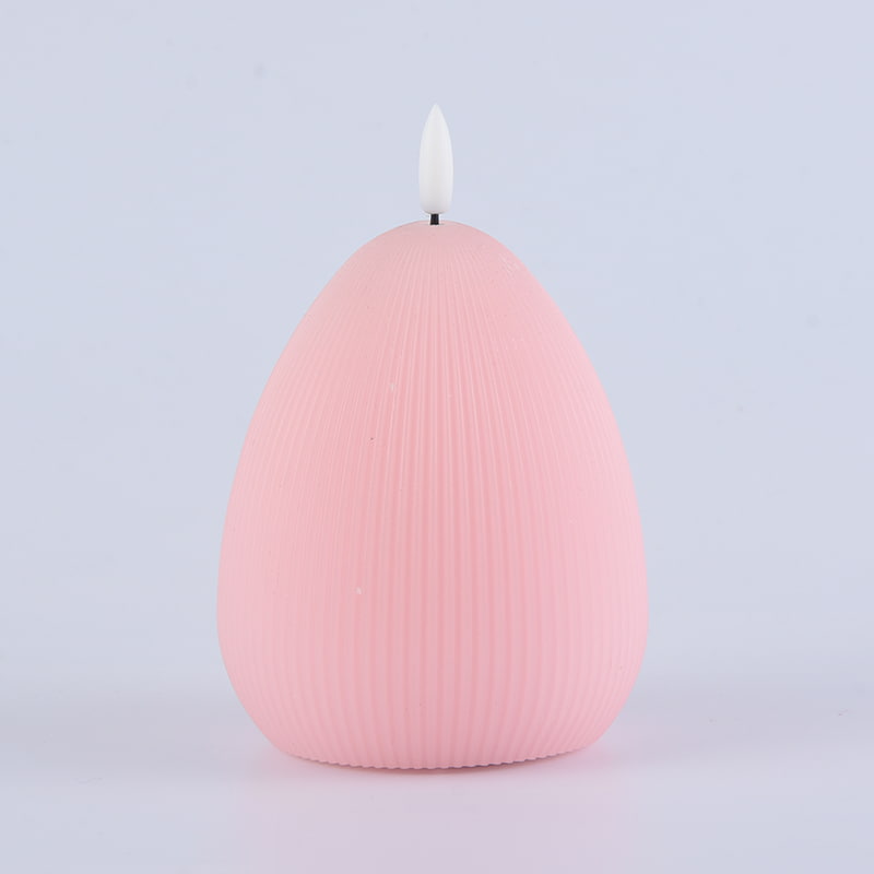 Bougie à piles LED Egg avec minuterie